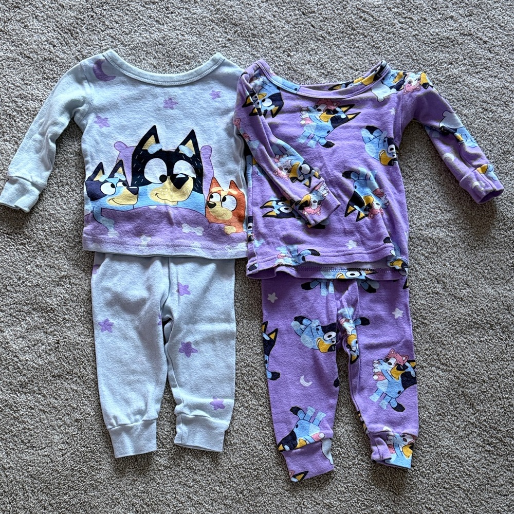Bluey Pajama Set - 12M